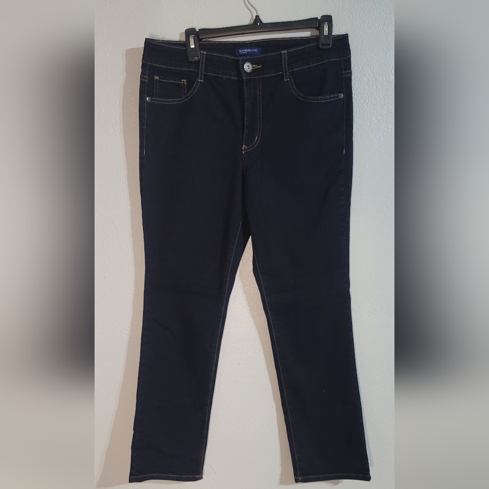 Bandolino Jeans Dark Blue Women's Straight Leg Jeans